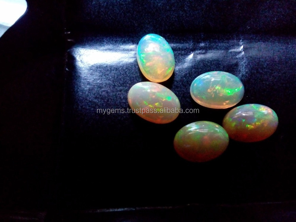 10*14mm Oval Natural Ethiopian Welo Opal Cabochon