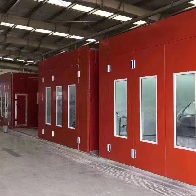 Long Service Life Car Spray Painting Booth New Auto Painting Room Vehicle Paint Spray Booth