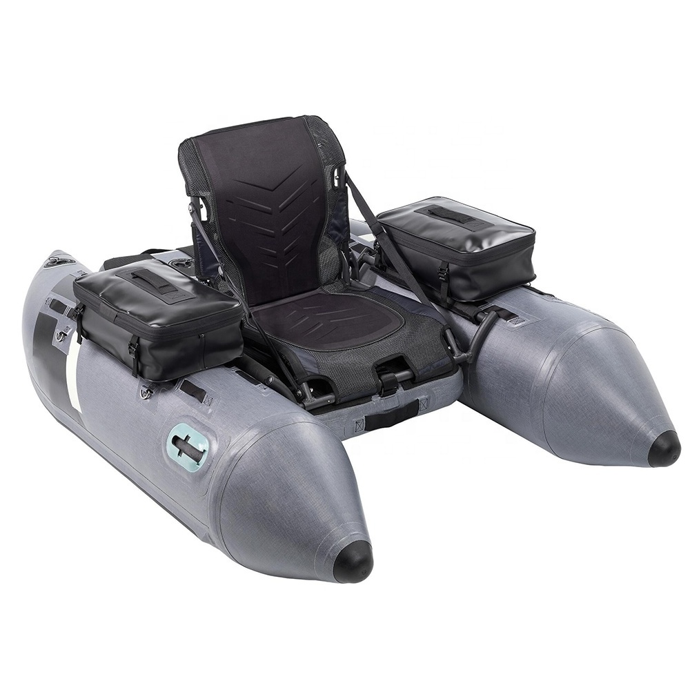 High Quality Customized River Small PVC Inflatable Fishing Float Tube Belly Boat with Seat