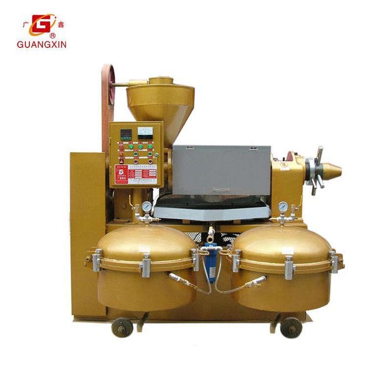 factory price 2021  top selling 10TPD Combined Sunflower Oil Press Machine with oil filter together