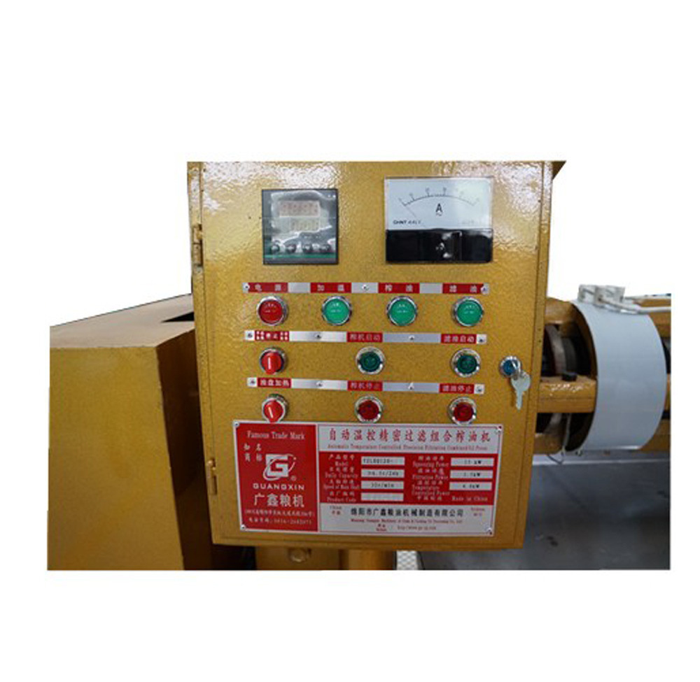 factory price 2021  top selling 10TPD Combined Sunflower Oil Press Machine with oil filter together