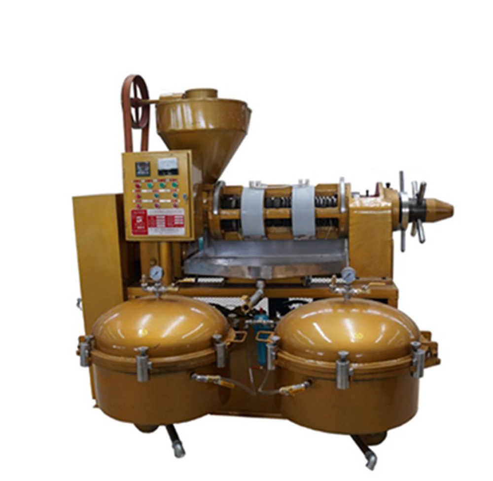 factory price 2021  top selling 10TPD Combined Sunflower Oil Press Machine with oil filter together