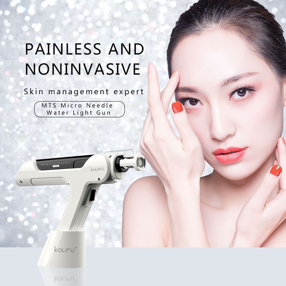 Anti Wrinkle Prp Meso Injector Needless Mesotherapy Gun Device Face Beauty Center Rechargeable Medical Use Plasma Machine 65W