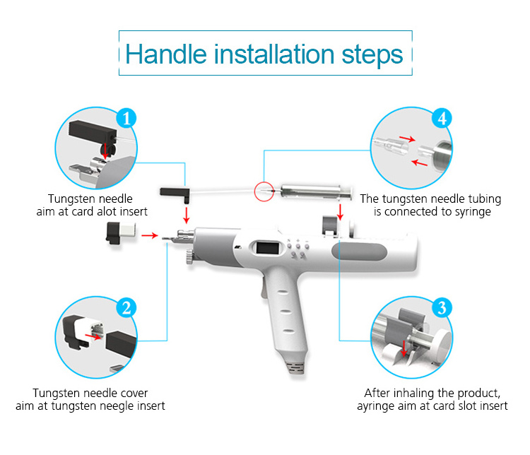 Platelet Rich Plasma Prp Mesotherapy Injection Gun Pistol Equipment Morpheus 8 Fractional Machine Thermofusion Machine Mouse Gun