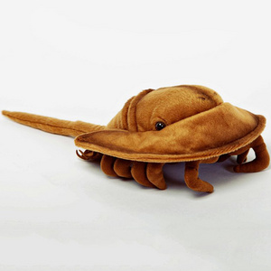 Custom promotional stuffed soft sea animals horseshoe crab plush toy