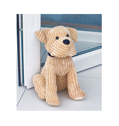 Fashion and safety plush animal door stopper toy