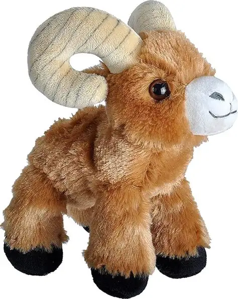 Customized Stuffed Stand Goat Plush Toy