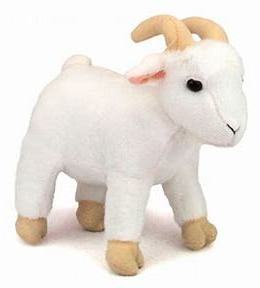 Customized Stuffed Stand Goat Plush Toy