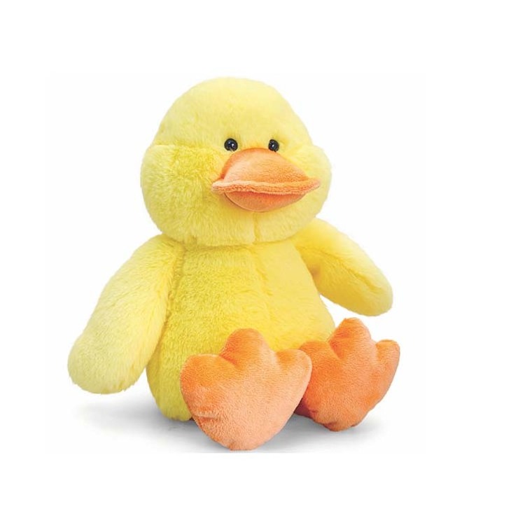 New stuffed cute soft plush toy duck promotional cheap stuffed yellow duck