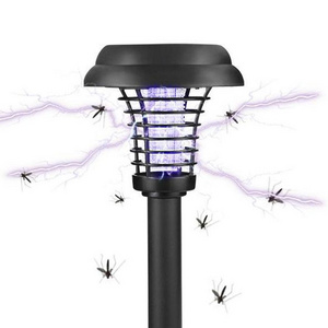 Factory price Outdoor Solar Panel Insect Killer Electronic Mosquito Trap with UV Light, mosquito killer lamp