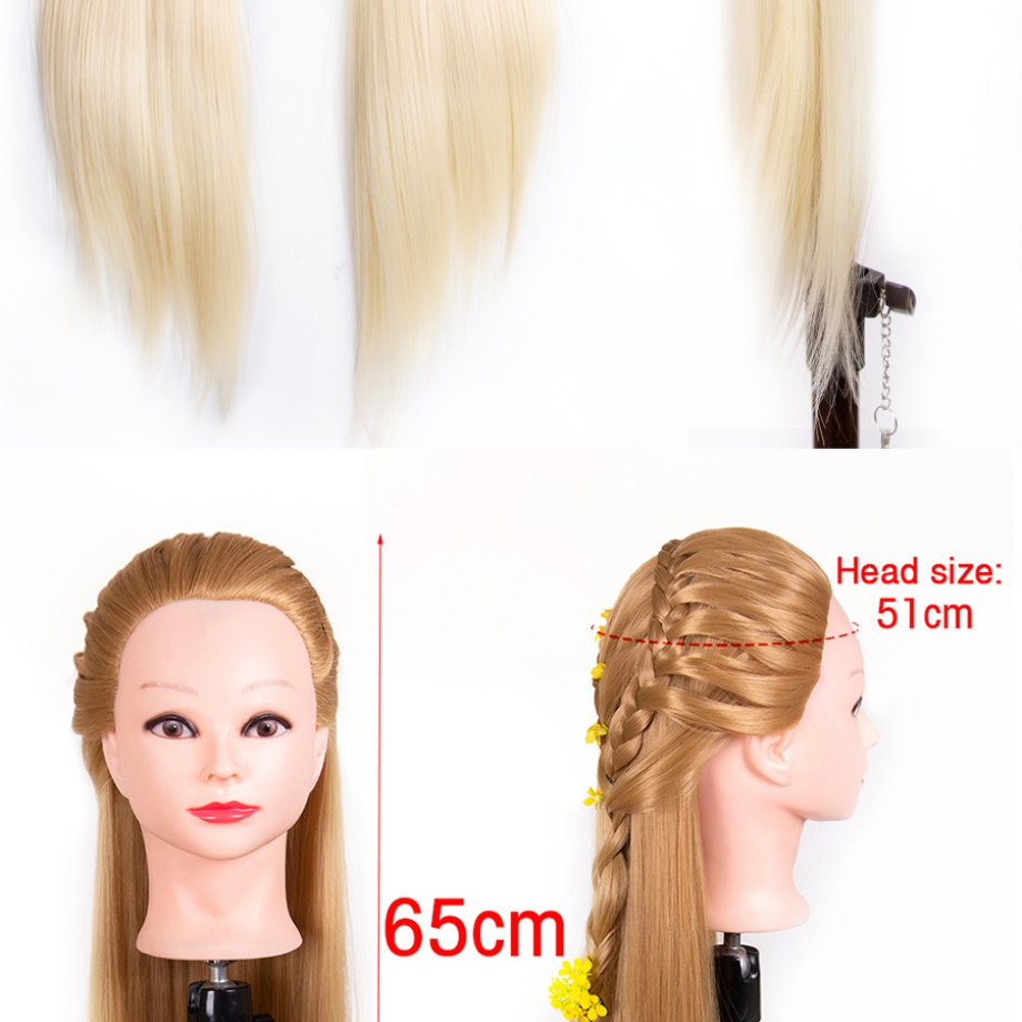 Wholesale High Quality Cheap Natural Human Hair Practice Doll Dummy Cosmetology Barber Mannequin Head for Training