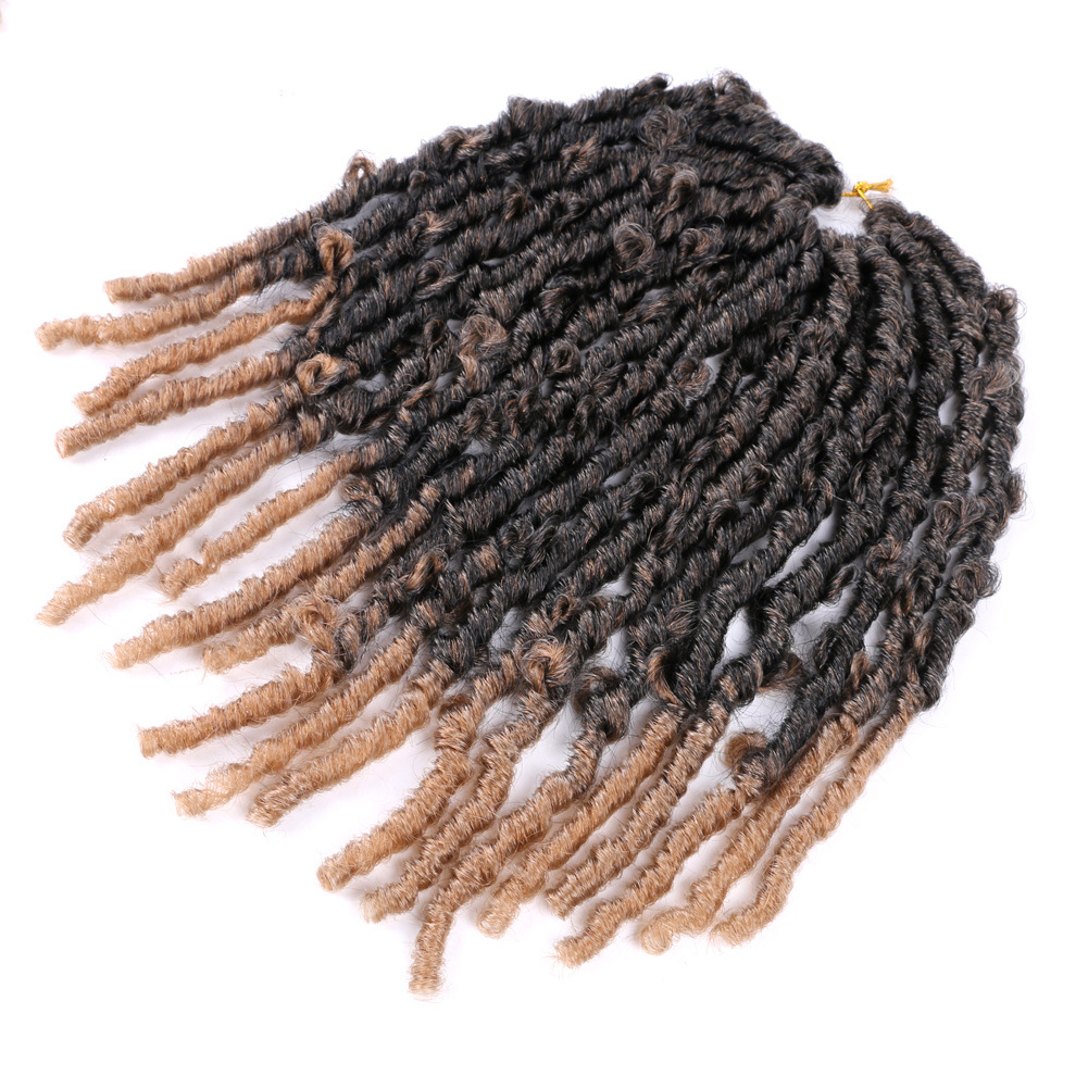 2023 Synthetic senegalese nubian pre stretch bulk extension twist crochet box braids natural crochet braiding hair