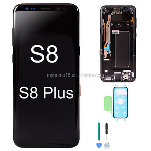 OEM Display LCD Touch Screen Digitizer Replacement For Samsung Galaxy S8, for samsung s8 plus lcd screen