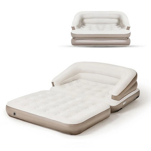 sofa bed inflatable air mattress inflatable bed flocked inflatable pvc single size air bed