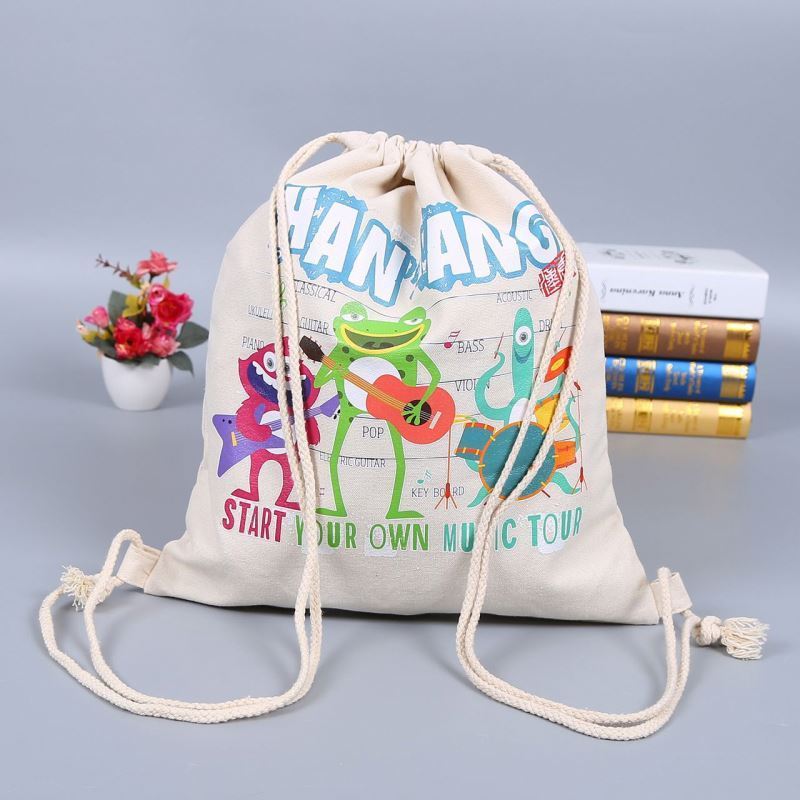 Custom Best Quality Cheap 100% Cotton Muslin Fabric Jewelry Gift Packaging Bags Cosmetic Pouch With Logo For Party Jewelry