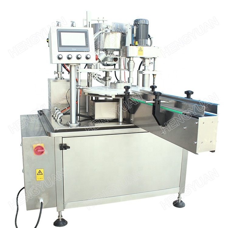 Automatic Star wheel Type Nasal Spray Bottle Dispenser Capper Liquid Filling Capping Machine