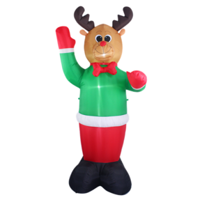 8FT Inflatable giant christmas reindeer  for inflatable garden decoration