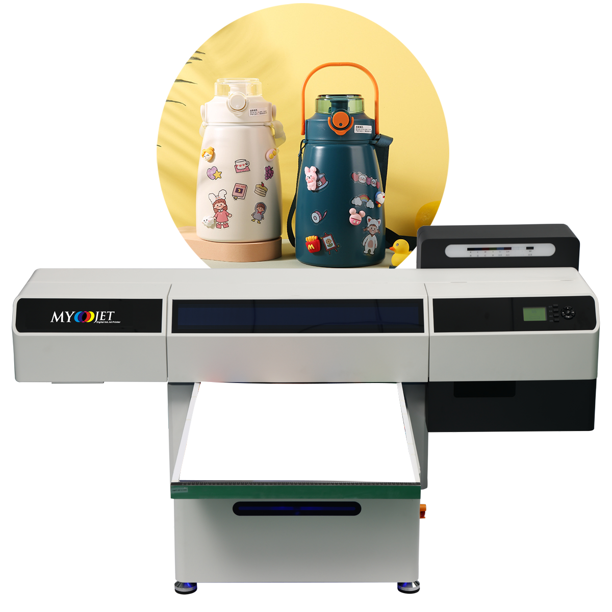 Myjet China hot-selling digital A1 UV6090 direct jet uv printer machine flatbed printer