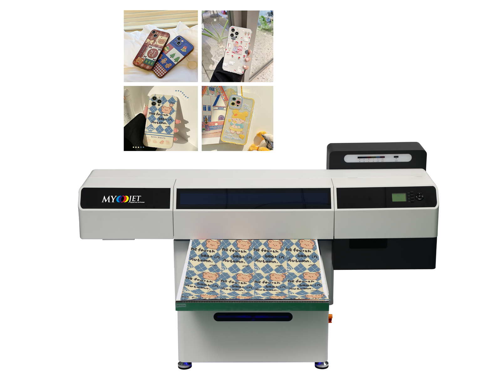 Myjet China hot-selling digital A1 UV6090 direct jet uv printer machine flatbed printer