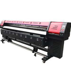 MYJET 3.2m Digital Inkjet Printer Tarpaulin Printer Sticker Printing Machine Xp600 Eco Solvent Printer