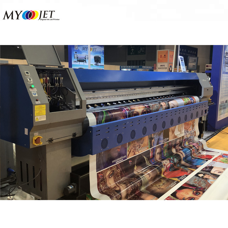 Myjet 10ft Large Format 3.2 Meter Inkjet Starfire 1024 High Speed Solvent Printer