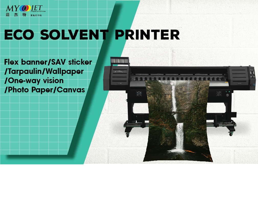 Flex Banner Plotter with MyJet XP600 Technology banner printing machine eco solvent printer with i3200/xp600 print head