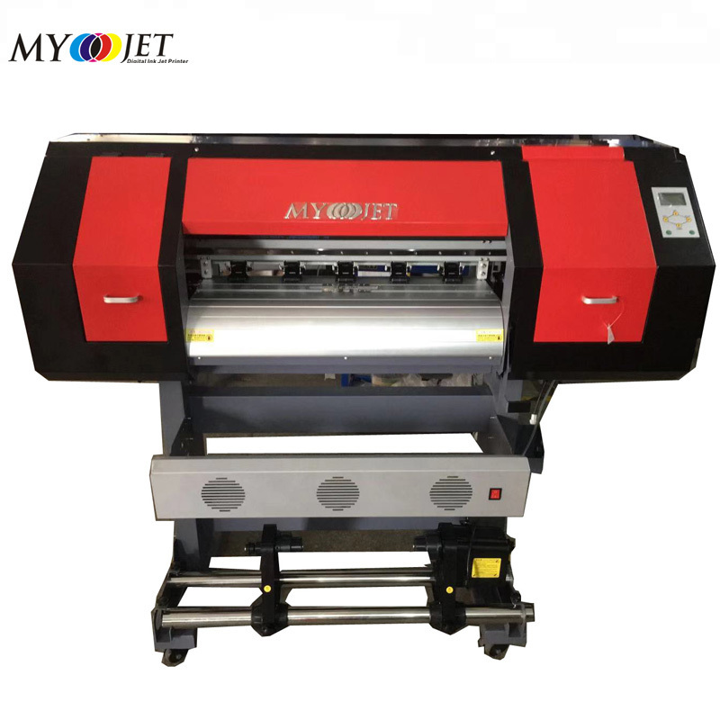 Latest flex banner printing machine single head xp600 24 inch 60cm small eco solvent printer for sale