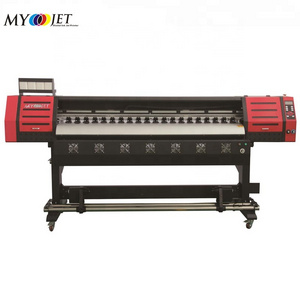 Myjet1.6m 1.8m Xp600 Printhead Plotter Vinyl Wrap Flex Banner Poster Wallpaper Printing Machine Eco Solvent Printer