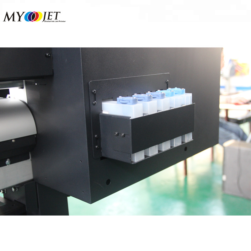 MYJET Factory supplied Xp600 L1800 eco solvent banner vinyl sticker tarpaulin indoor outdoor Printer printing machine