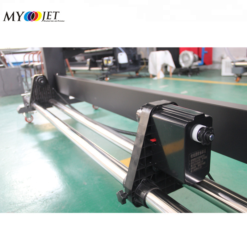 MYJET Factory supplied Xp600 L1800 eco solvent banner vinyl sticker tarpaulin indoor outdoor Printer printing machine