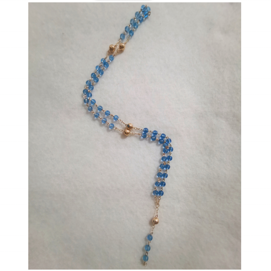 Lampwork Glass Beads Rosary Manufacturer , Wholesale Crystal Glass Beads For Jewelry Making