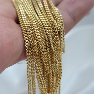 Maiyi Jewelry Sale 9K 10K 14K 18K Solid Gold Chain Rope Box Twisted Chain Gold Chain 18K For Men