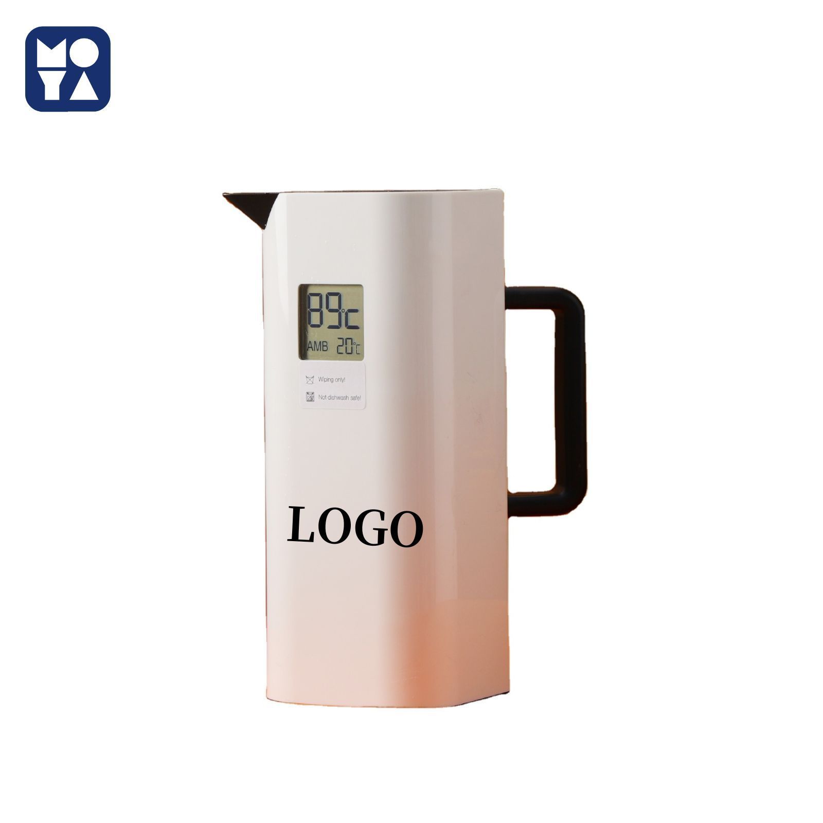 Double Walled Stainless Steel Temperature Display Coffee Tea Airpots Dispenser Vacuum Flask Thermos Jug Pot