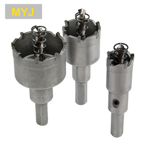 carbide tipped core drill bit Alloy TCT hole saw cutter for stainless steel