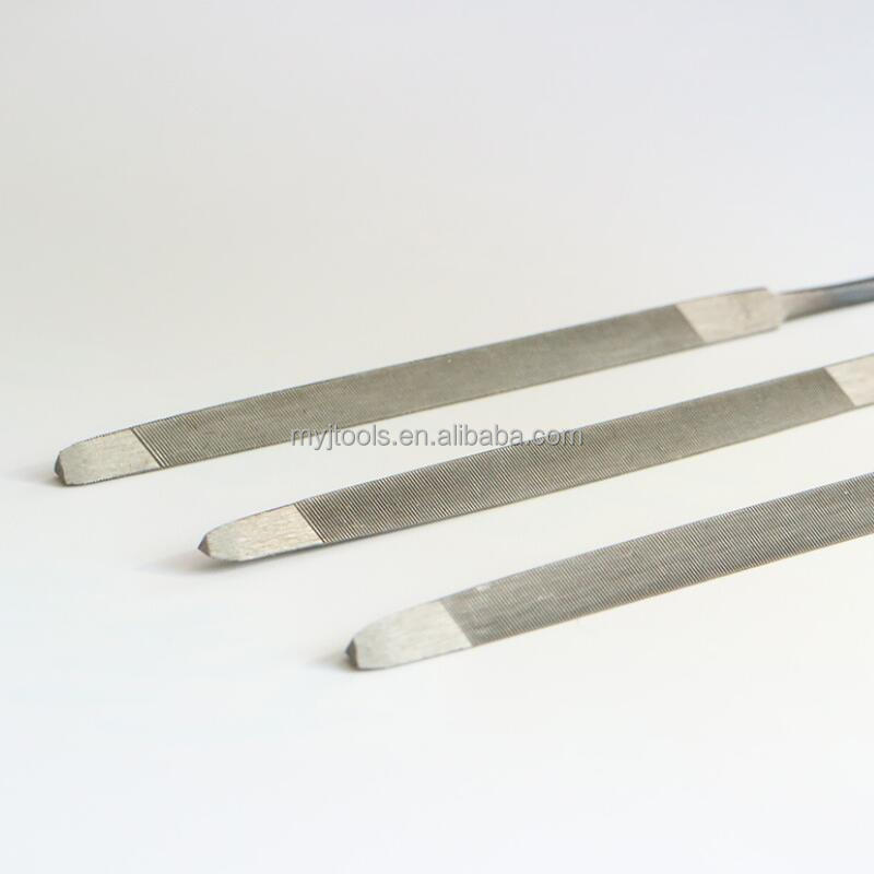 Three Square Saw Files of the taper triangular saw files that is cut on three sides