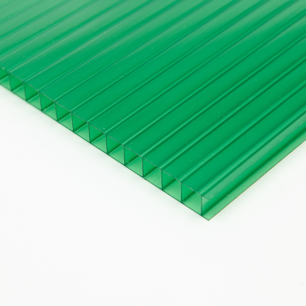 Light diffusion hollow polycarbonate heat resistant sheet acrylic panels for garden terrace