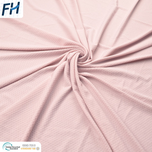 8006#Nylon spandex pique Breathable honeycomb fabric for sports bra lining