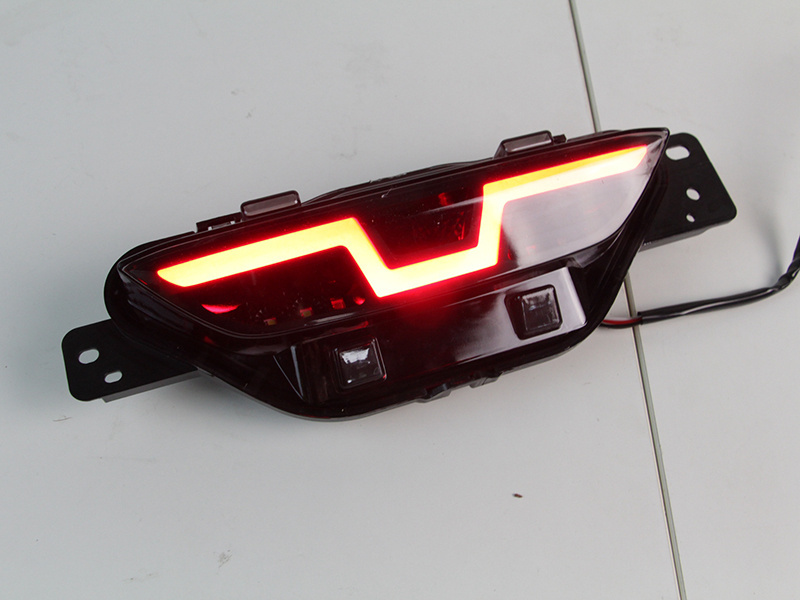 1Set Car DRL Daytime Running Lights Rear Bumper Brake Light with Turn Signal Tail Lamp Fog Lamps For Toyota CHR C-HR 2016 -2019