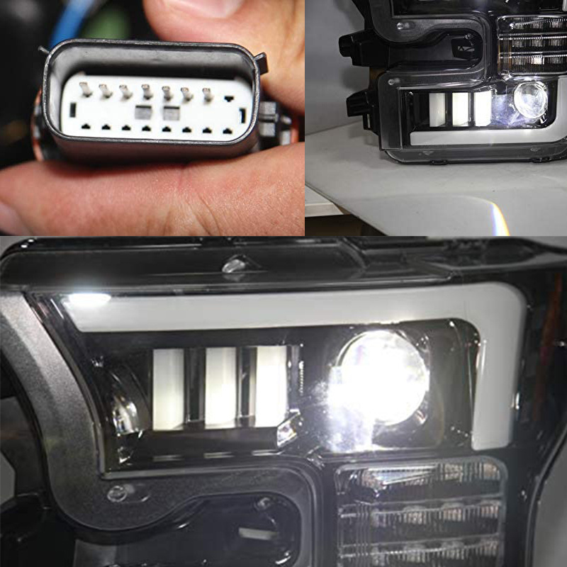 LED Headlight For FORD Raptor Front Lamp F150 2015-2017 Year LED Turning light