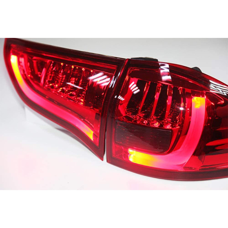 LED Rear Light 2010 To 2013 Year YZ For Mitsubishi Pajero Sport Montero Sport Tail Lamp Red Black Color