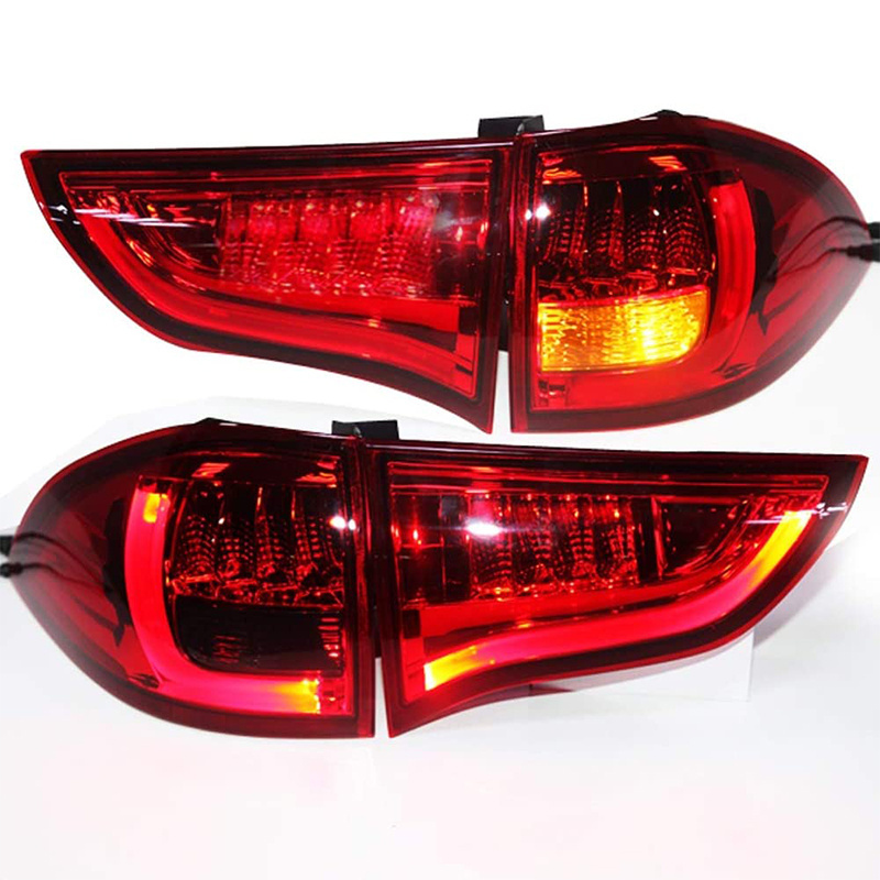 LED Rear Light 2010 To 2013 Year YZ For Mitsubishi Pajero Sport Montero Sport Tail Lamp Red Black Color