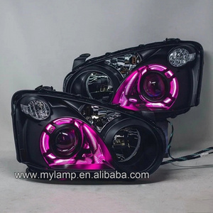 For Panamera Blobeye 04/05 WRX/STI Headlights For Subaru Custom LED Front Lamp