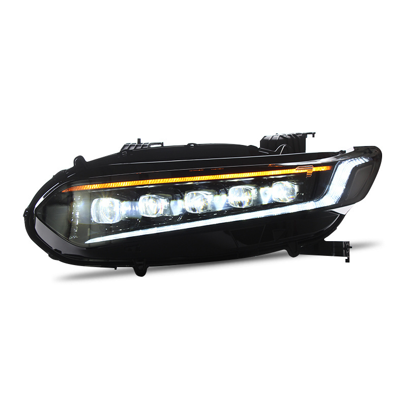 For HONDA ACCORD Headlight Front Lamp Assembly  2018 2019 Year Daytime Running Lights Parking Turning Signal