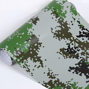 Camouflage design car wrap decorative vinyl self-adhesive decorative decal color change vinyl film