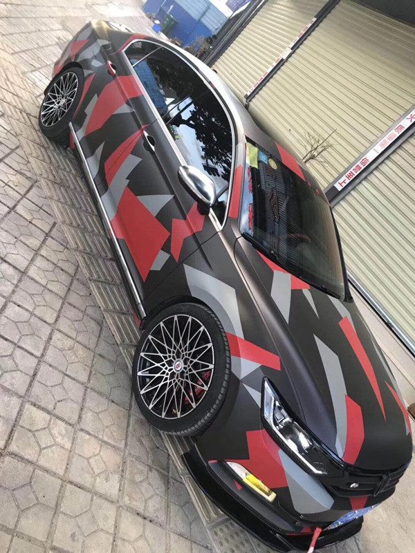 Camo Vinyl Wrap Camoufalge car wrap graphics skin coating sticker decal foil size 1.52x30m roll 5x98ft