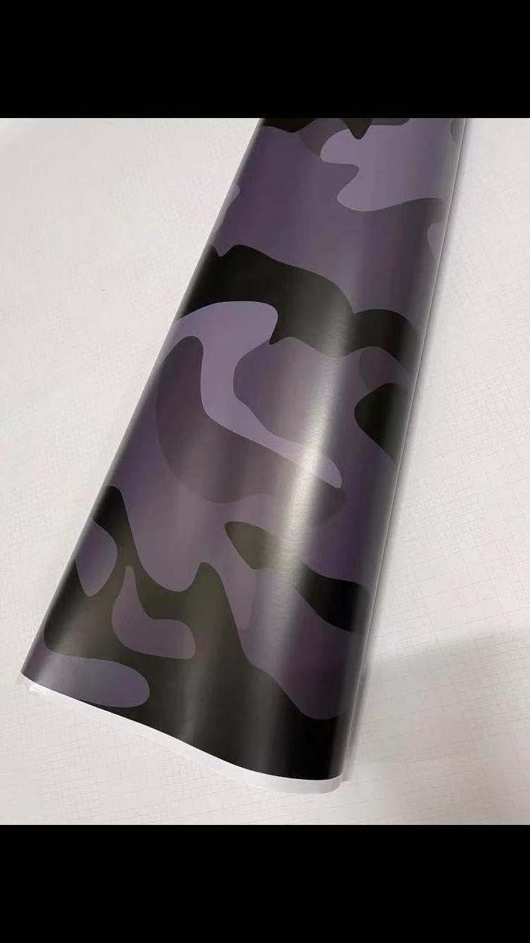 Jumbo Elite Black Arctic Grey Red Snow Camouflage Vinyl Wrap Rolls Dazzle Camo Car Body Film For Car Wrapping