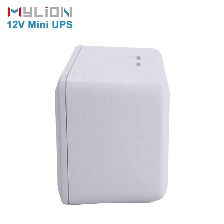 mu48 12v 2a lithium battery mini ups box, power backup for router, wifi router ups for cd player md player portable dvd