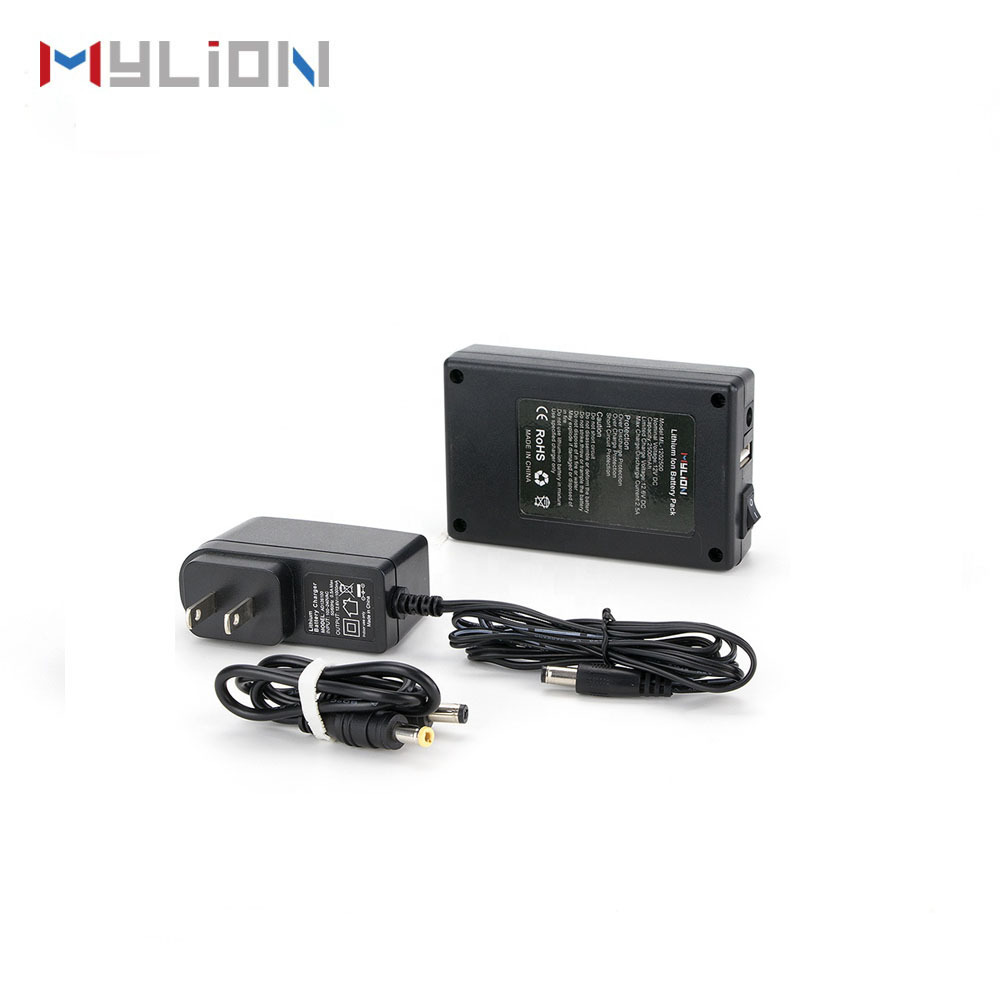 mylion mp35 12v 2500mah 5v 7500mah lithium ion battery pack small power supply