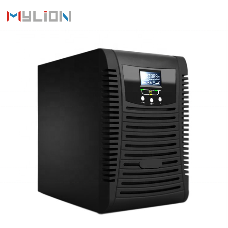 Mylion Design Black 1000V 1000W Battery Backup UPS Uninterruptible Power Supply For Home