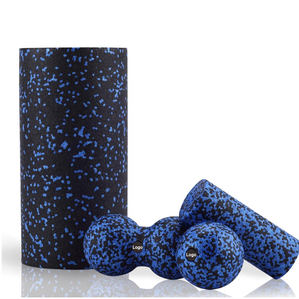 Extra Firm High Density EPP Foam Roller Peanut Ball Massager for Back Leg Body Physical Therapy Deep Tissue & Muscle Recovery